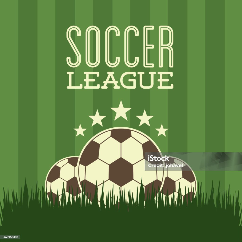 Design de futebol - Royalty-free Atividade arte vetorial