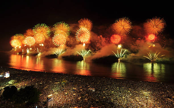 istock New Year´s Eve Party on Copacabana Beach 465959129