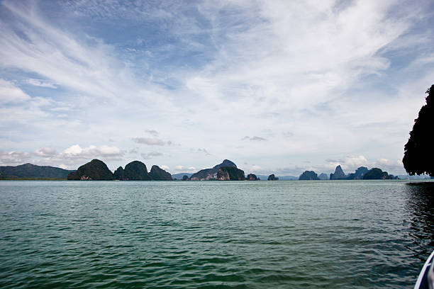 Bahía de Phang Nga - foto de stock