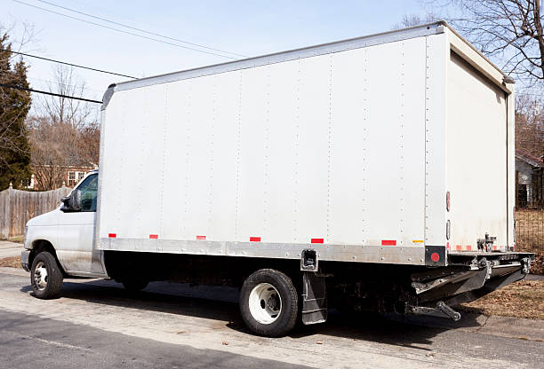 istock Parked Delivery Truck 465960052