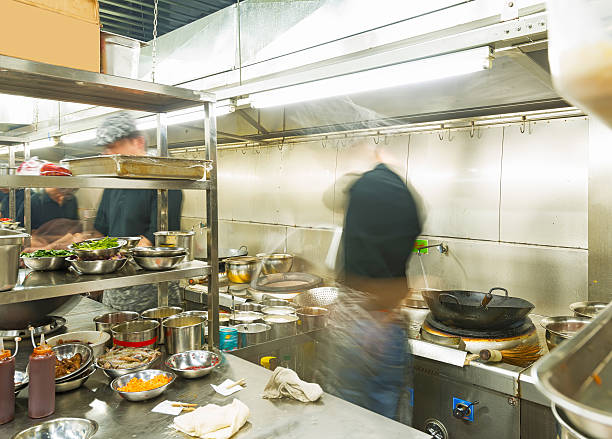 istock motion chefs of a restaurant kitchen 465960580