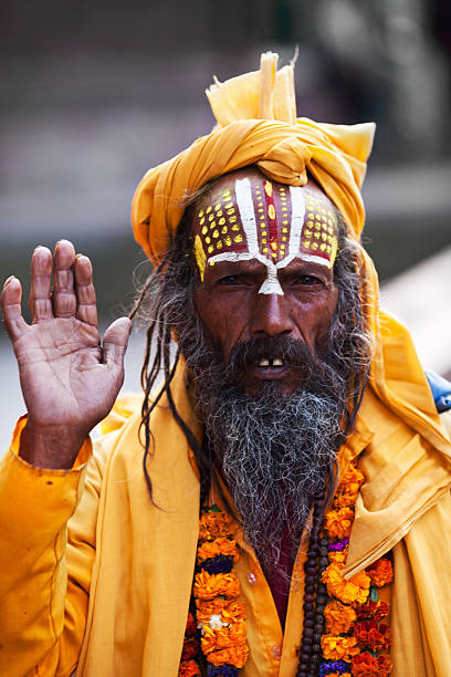 sadhu - india sadhu nepalese culture nepal zdjęcia i obrazy z banku zdjęć