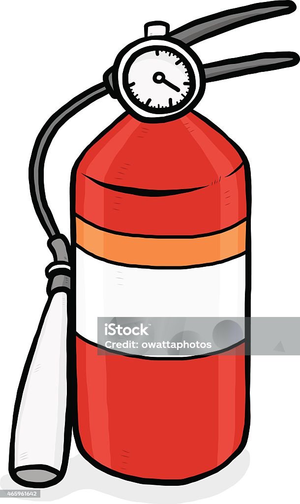 Fire Extinguisher Stock Illustration - Download Image Now - Drawing - Art  Product, Fire Extinguisher, 2015 - iStock