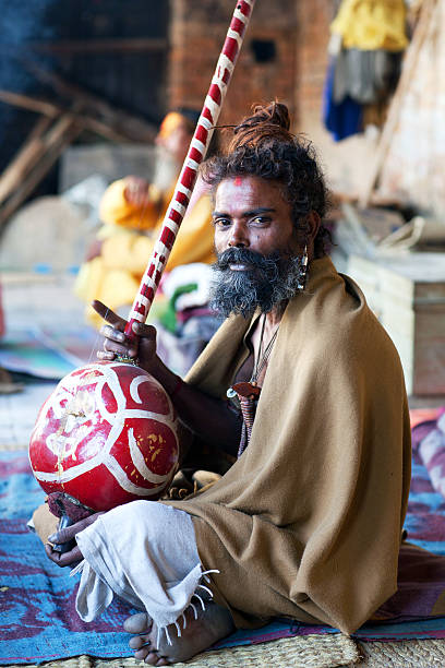 sadhu - india sadhu nepalese culture nepal zdjęcia i obrazy z banku zdjęć