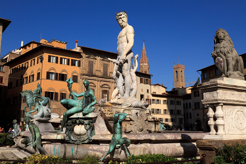 Neptune Fountain in Florence