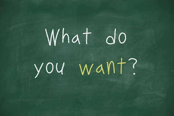 istock What do you want handwritten on blackboard 465974056