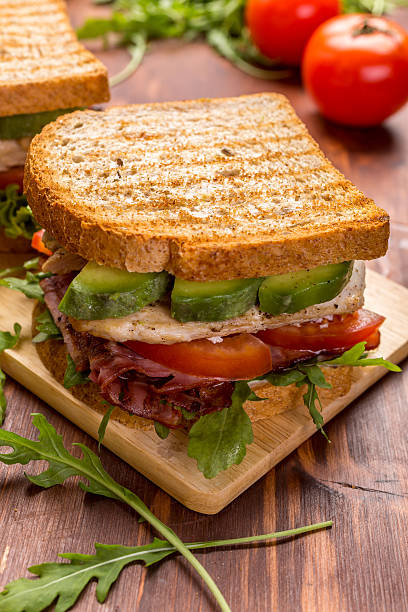 istock Bacon, Lettuce and Tomato BLT Sandwiches 465977521