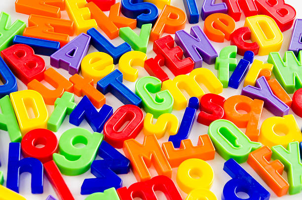 istock Alphabet letter, magnetic letter, text, child, magnet 465978122