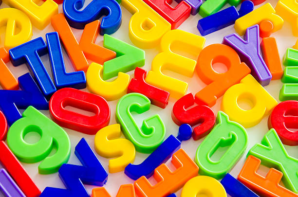istock Alphabet letter, magnetic letter, text, child, magnet 465978128