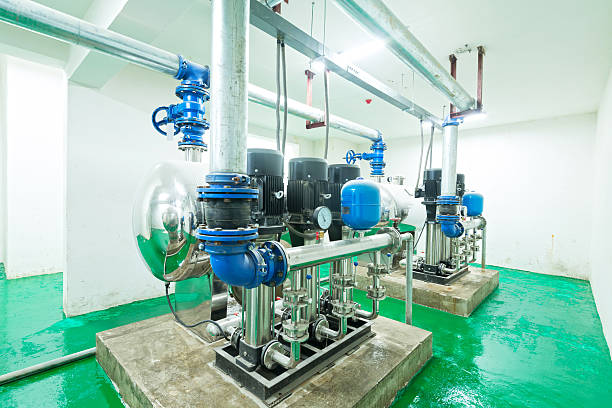 istock pressure pump for running water in a building 465978620