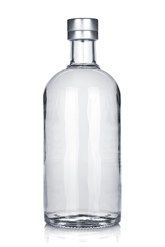 Botella de Rusia vodka photo