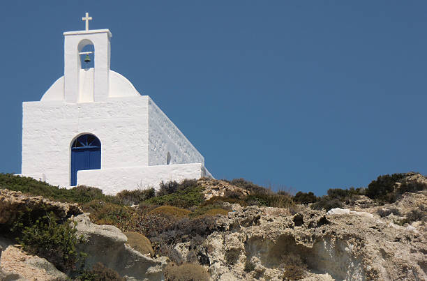 istock Church on Kimolos, Greece 465981756