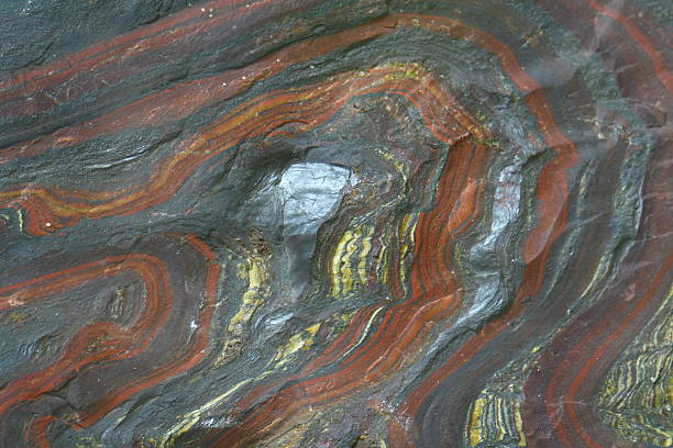 istock close up hematile, mineral in stone 465984578