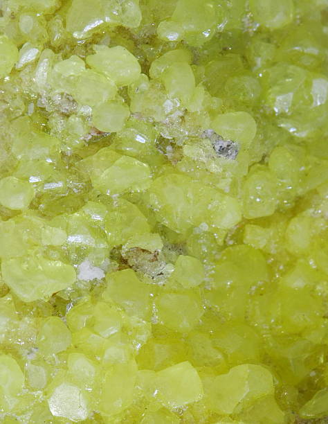 istock close up sulfur crystal texture, mineral 465985474
