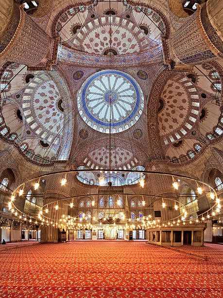 istock Interior of the Sultanahmet Mosque in Istanbul 465985988