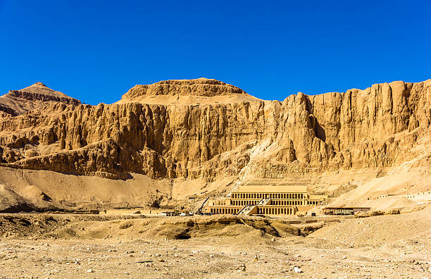 istock View of Deir el-Bahari, a complex of mortuary temples 465986144