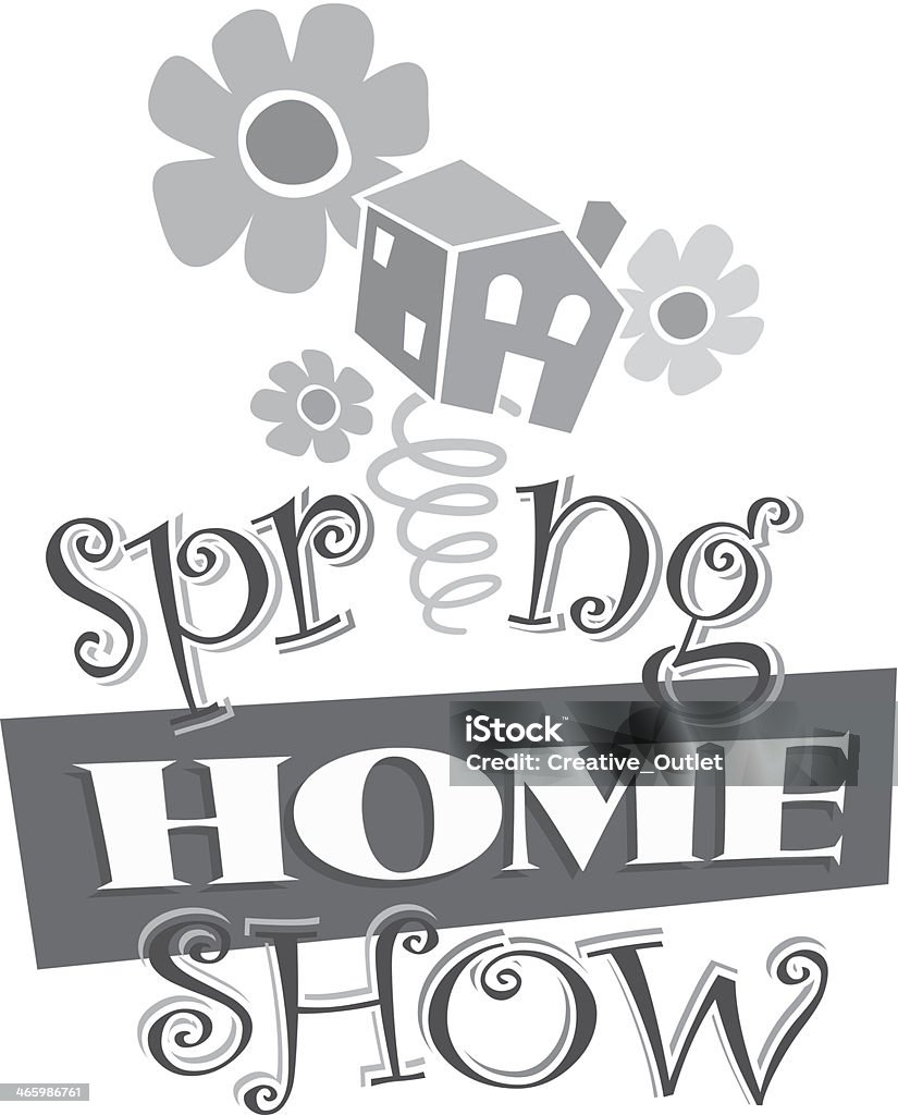 Spring Home Istock Spring Home Heading Stock Illustration - Download Image Now - Cut Out ...