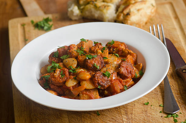 istock A bowl of pork and chorizo stew 465987015