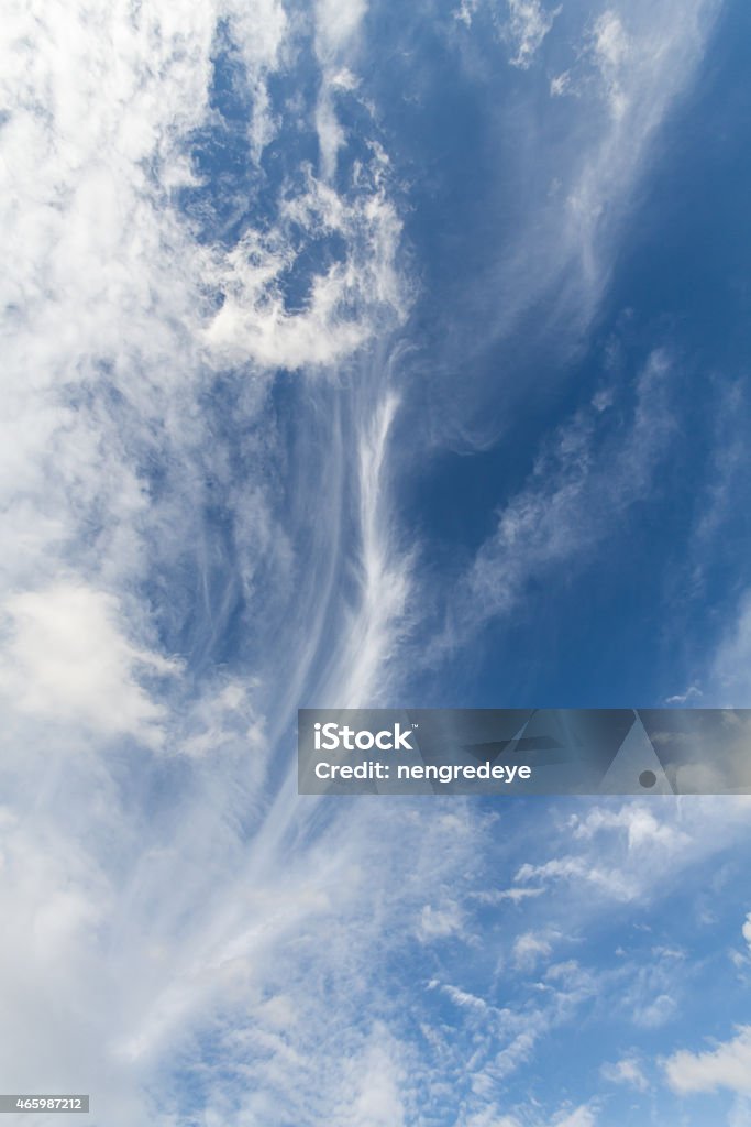 Clouds on the blue sky in cloudy days 2015 Stock Photo