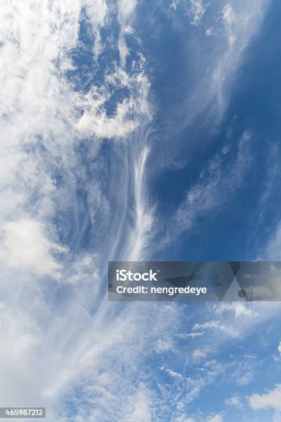 Clouds On The Blue Sky In Cloudy Days Stock Photo - Download Image Now - 2015, Abstract, Blue