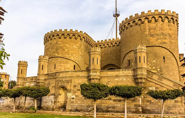 Bab al-Azhab, former main gate of the citadel - Cairo, Egypt