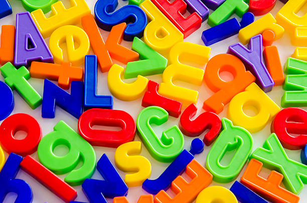 istock Alphabet letter, magnetic letter, text, child, magnet 465988216
