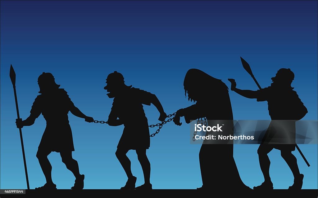 Arestarea lui Isus - vector de stoc Hristos fără redevențe Arestarea lui Isus - vector de stoc Hristos fără redevențe