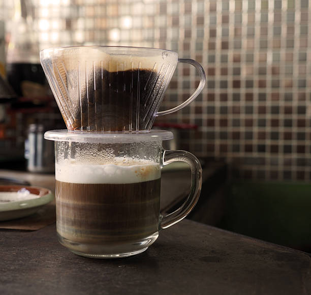 istock Cup of Dripping fresh hot coffee 465991714