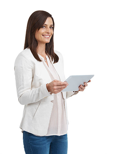 istock Updating her social media profile 465992938