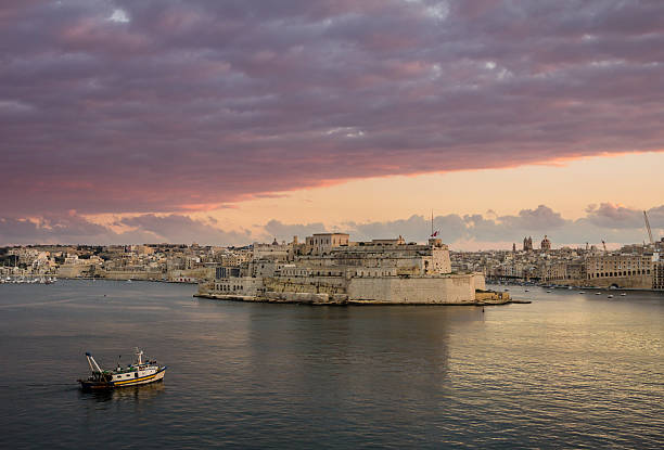 valetta l'isla - l isla stock-fotos und bilder