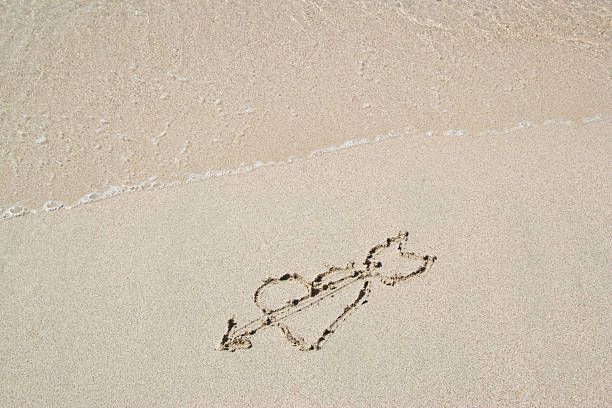 istock Written in the Sand on Beach 465993607