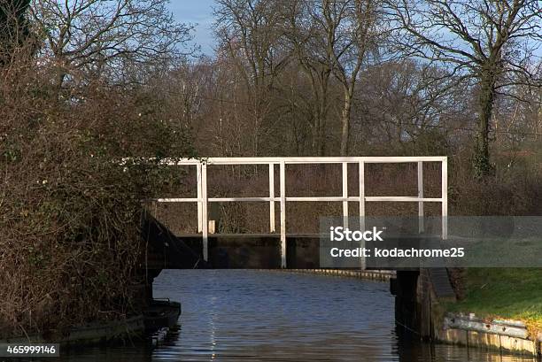Canal Stock Photo - Download Image Now - 2015, Barge, Bridge - Built Structure