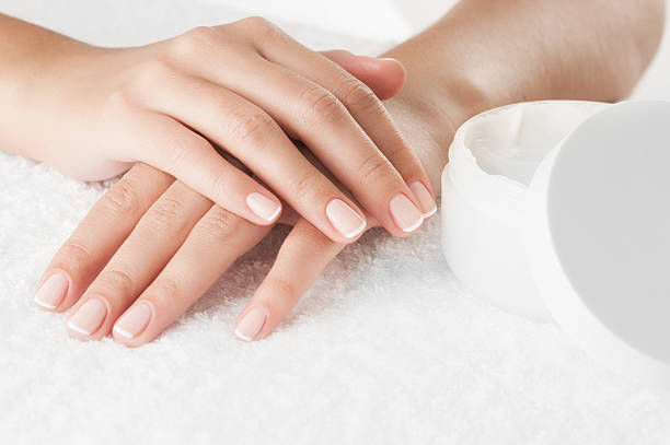 istock Woman applying cream 466004086