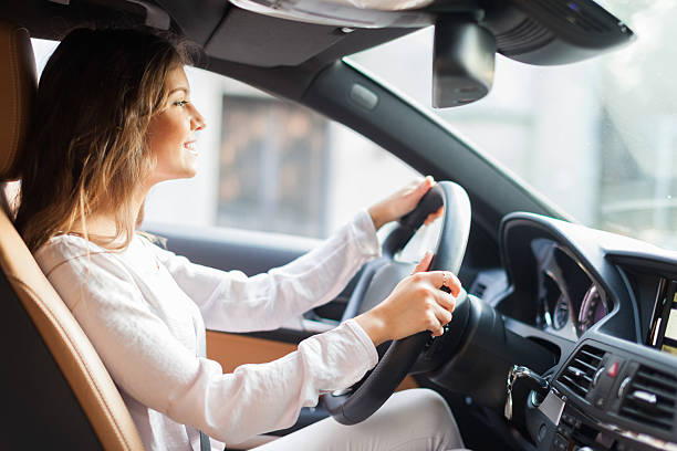 istock Woman driving her car 466007528