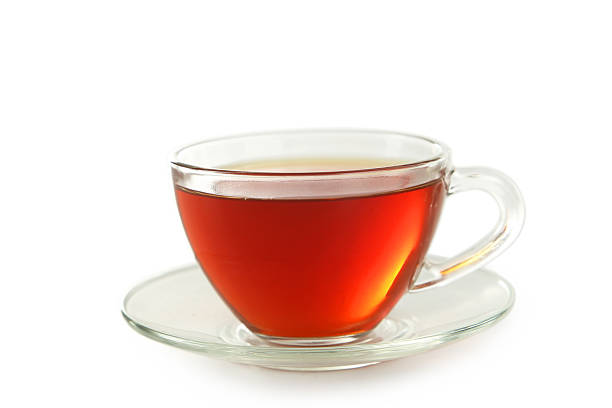 istock Cup of tea isolated on white 466007846