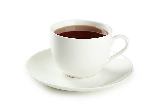 istock Cup of tea isolated on white 466007860