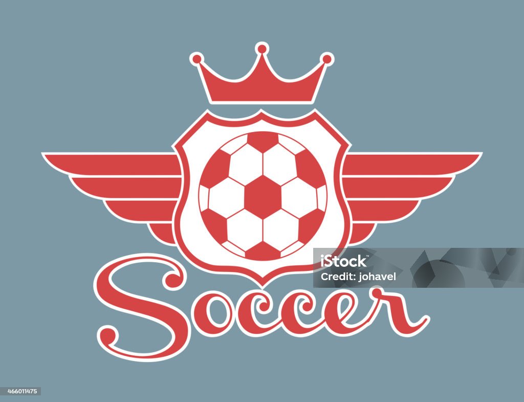 Design di calcio - arte vettoriale royalty-free di Attività