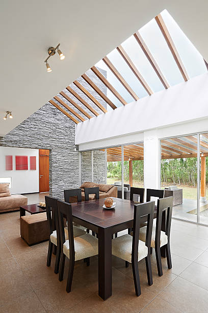 istock Interior design: Modern Dining and Living room 466012307