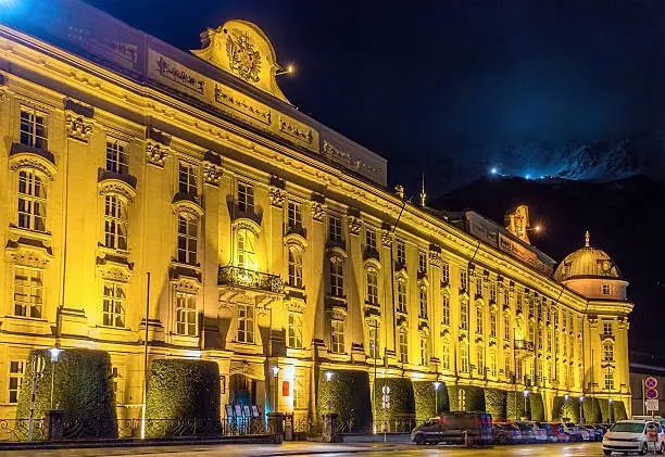 The Hofburg (Imperial Palace) in Innsbruck - Austria