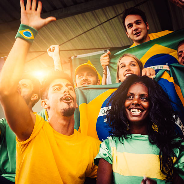 istock Brazilian Fans at Stadium 466016223