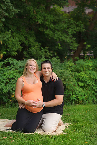 istock Husband and Pregnant Wife 466018257