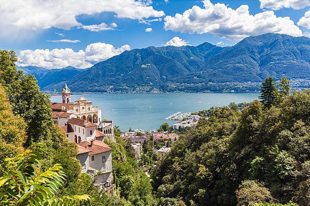 istock Madonna del Sasso Church 466018390