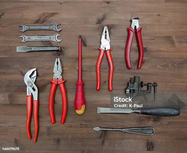 Different Tools Set Set Of Different Tools Stock Photo - Download Image Now - 2015 ...
