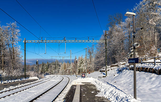 istock Zurich S-Bahn on Uetliberg mountain - Switzerland 466019730