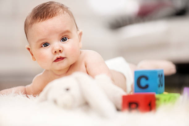 istock Happy Baby in the Livingrooom 466019987