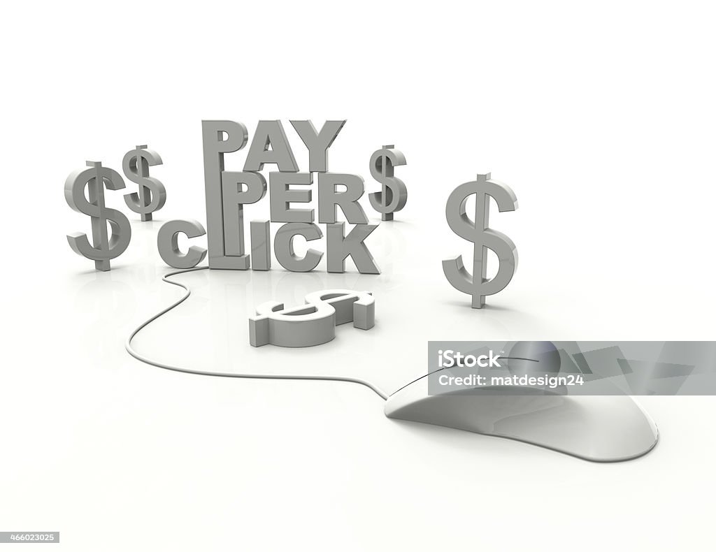 PPC-pay per clic - Foto stock royalty-free di Pagare