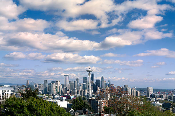 istock City of Seattle skyline, Washington state 466023483