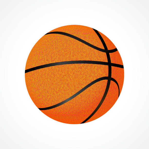 illustrations, cliparts, dessins animés et icônes de ballon de basket-ball - basketball vector dribbling illustration and painting
