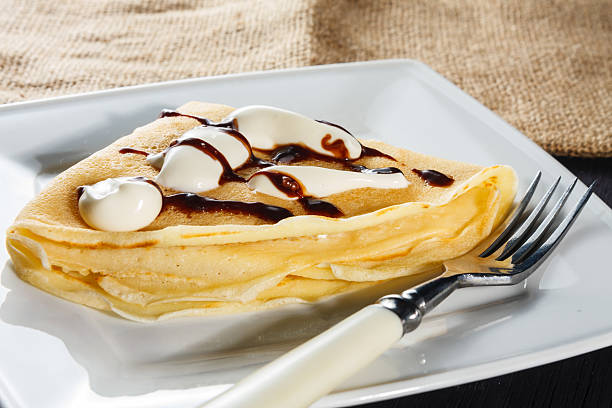istock crepe with whipped cream and chocolate sauce 466025187