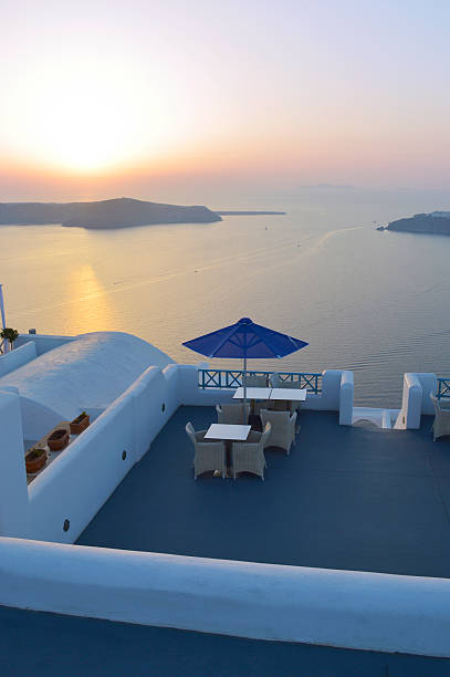 istock Sundown in Santorini Island 466027560